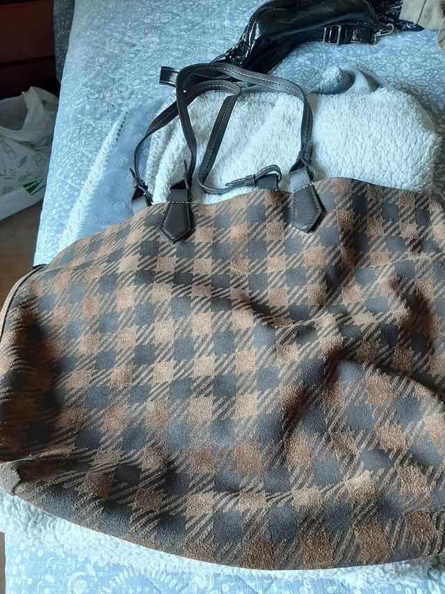 Bolso grande ante marrón