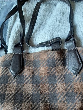 Bolso grande ante marrón 