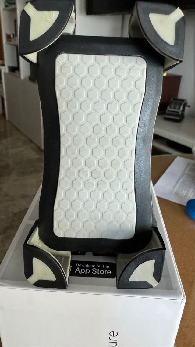 Soporte movil bicicleta.