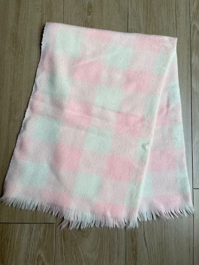 Manta capazo bebe niña