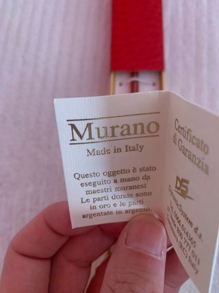 Penna per calligrafria in murano