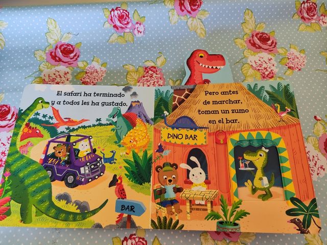 Osito Tito. Safari de dinosaurios.Cuento