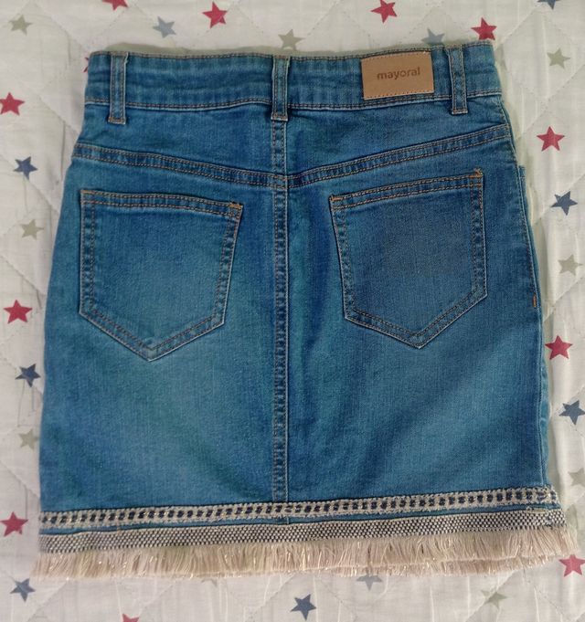Falda vaquera niña