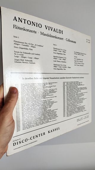 Vivaldi Flauta Mandolina Cello
