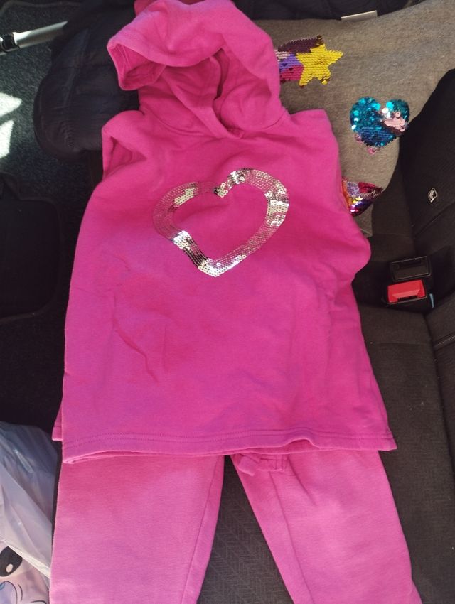 Felpa completa di cappuccio per bambine