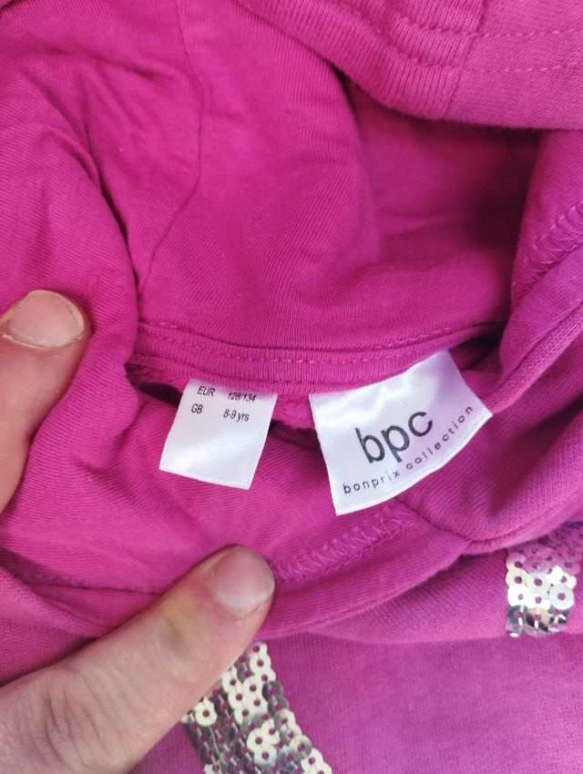 Felpa completa di cappuccio per bambine