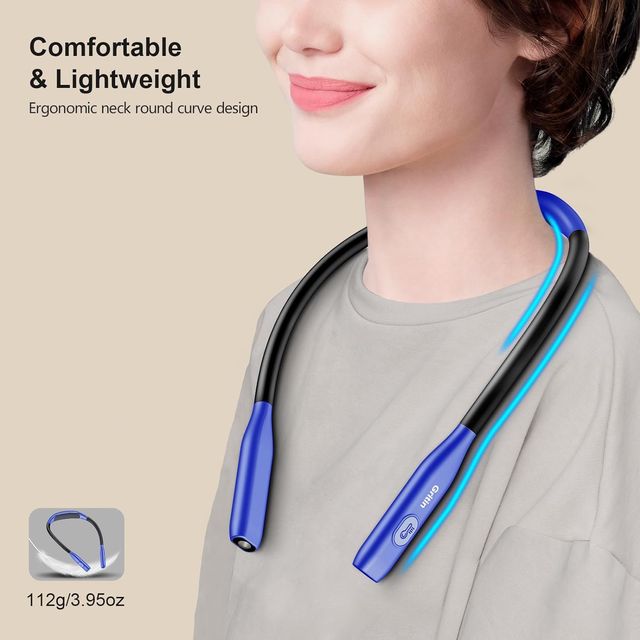 Luz de Lectura Cuello Recargable Azul Intenso