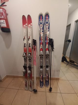 Esquís fischer y K2 Moto 