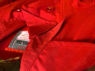 Trench rosso Yes Zee