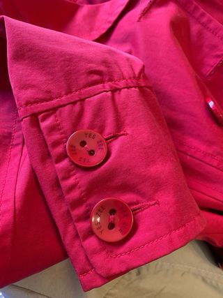 Trench rosso Yes Zee