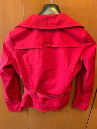 Trench rosso Yes Zee