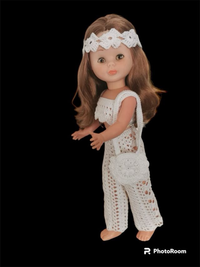 Vestido de crochet para nancy