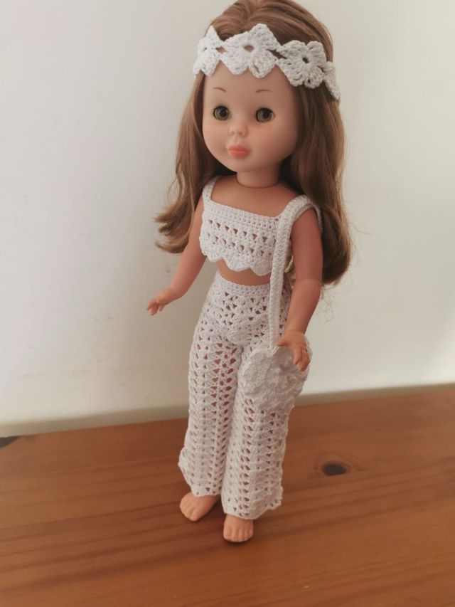 Vestido de crochet para nancy