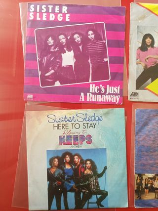lote 5 vinilos SISTER SLEDGE