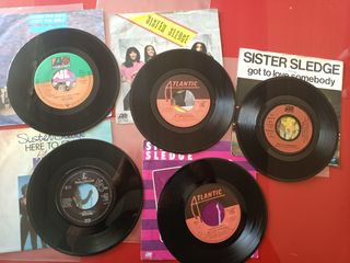 lote 5 vinilos SISTER SLEDGE