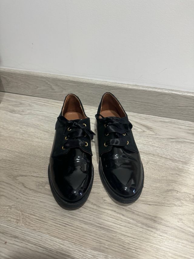 Sapato Preto em Pele (Made in Portugal)