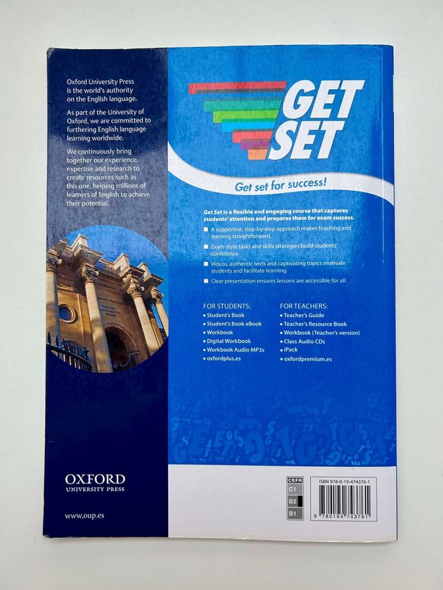 GET SET Student’s Book 2º Bach