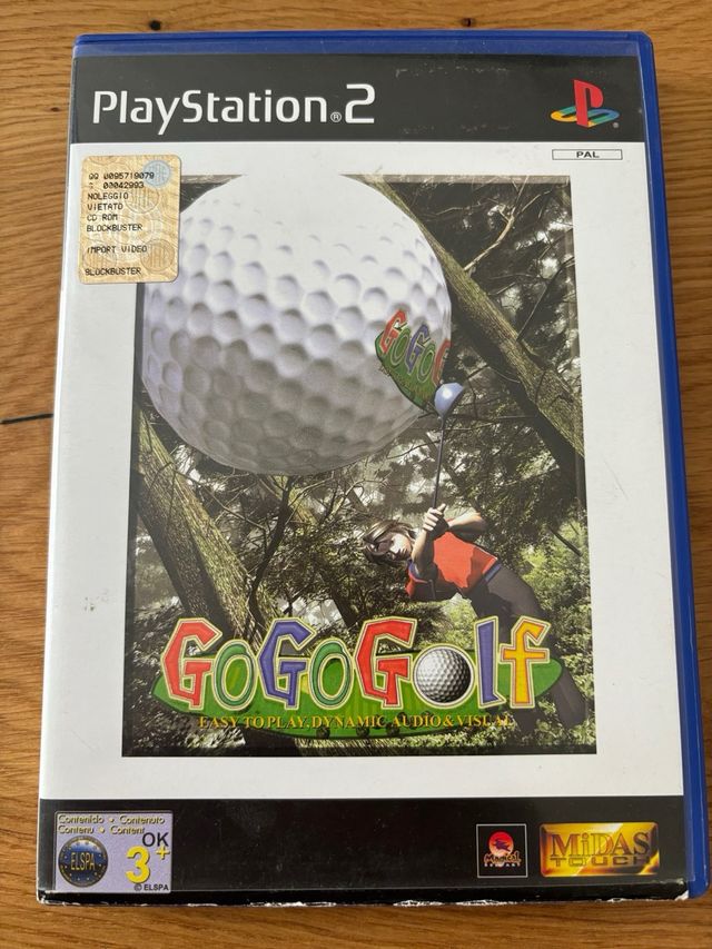 Go go golf gioco PS2