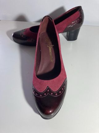 Zapatos señora piel