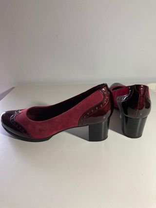Zapatos señora piel