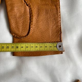 Guantes de piel como nuevos