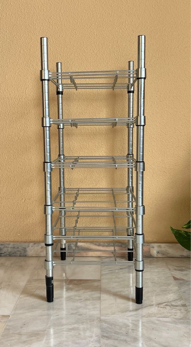 Botellero Omar Ikea acero 24 botellas