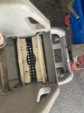 2 carros fregasuelos industrial