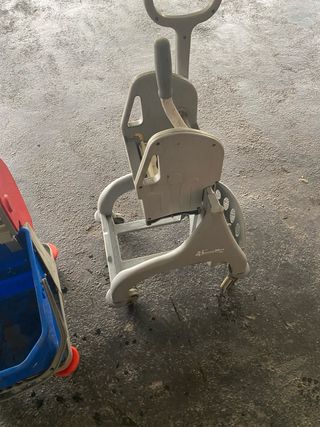 2 carros fregasuelos industrial