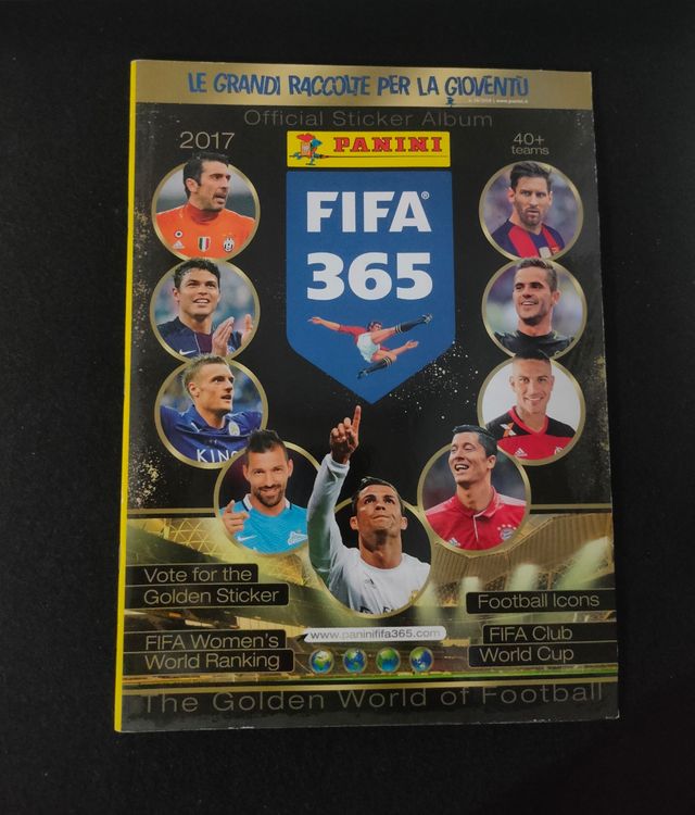 Album Panini Fifa 365 2017 vuoto