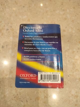 Diccionario Oxford Mini