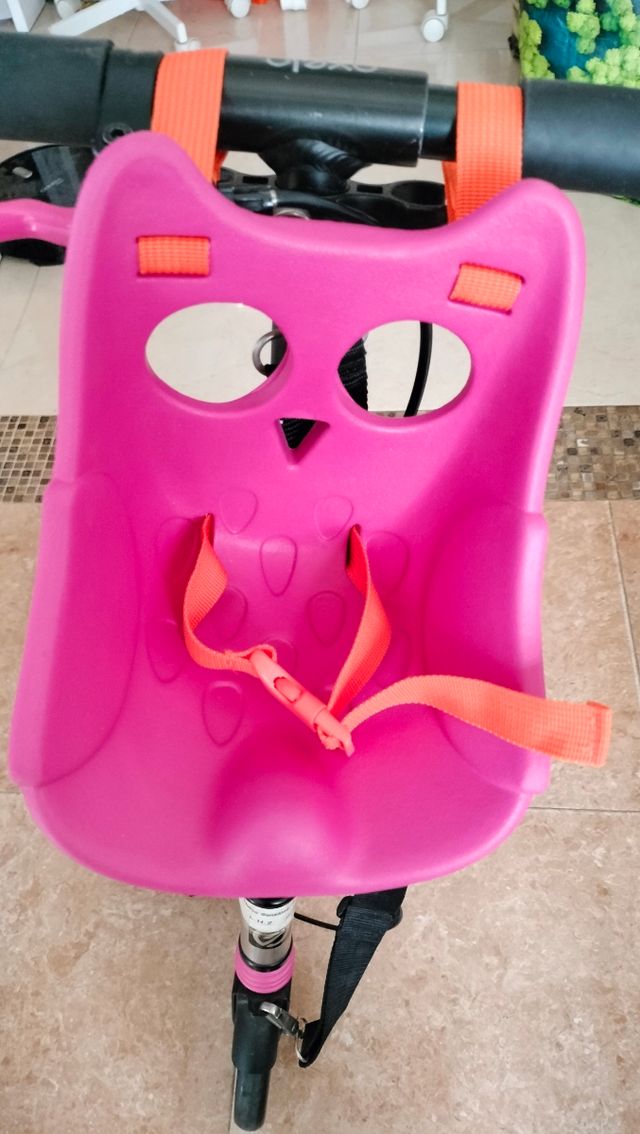 Sillín muñecos Rosa para patin