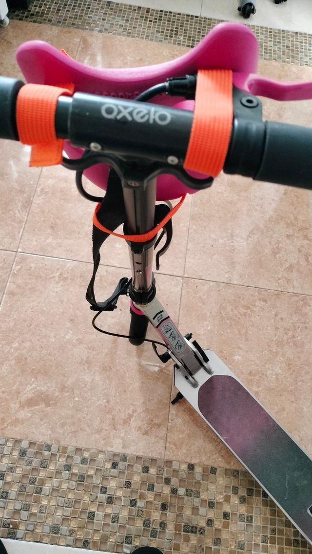 Sillín muñecos Rosa para patin