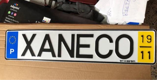 SULPEÇAS  Matricula Personalizadas com Nome