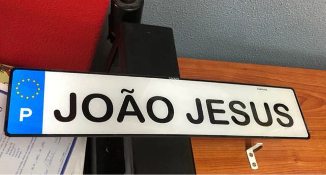 SULPEÇAS  Matricula Personalizadas com Nome