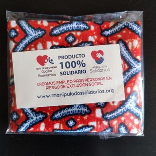 Mascarilla lavable y esterilizable