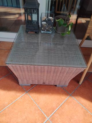 Mesita terraza cuadrada
