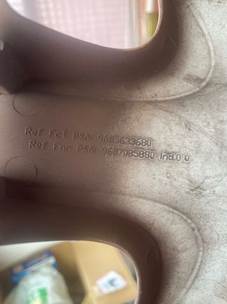 Tapacubos peugeot 307 para llanta 15 pulgadas