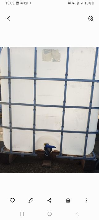 Depósitos IBC de 1000 litros