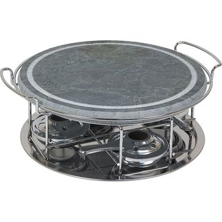 Gril redondo de 30 cm de piedra