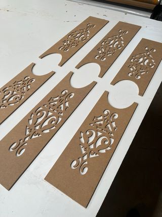 Trabajos de cnc en madera