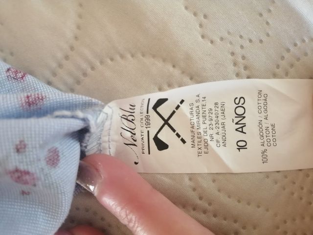 Vestido marca Miranda