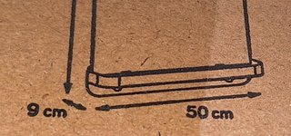 Balda de 50 cm