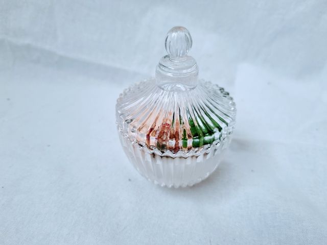 Candela profumata in vetro (gardenia)