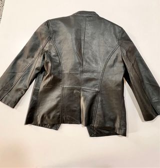 chaqueta de cuero Zara