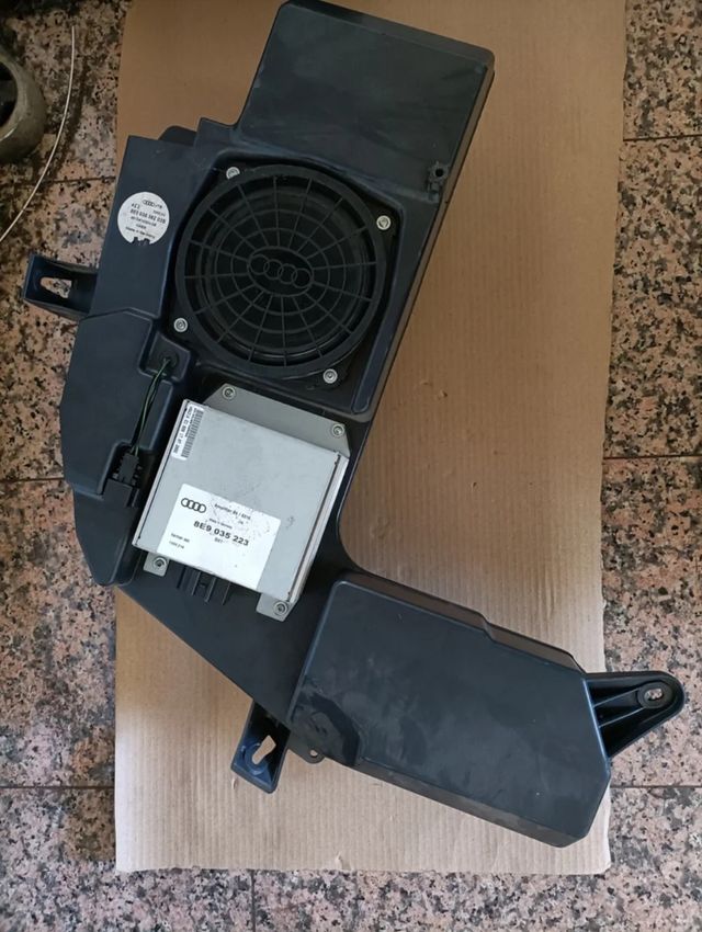 Altavoz subwoofer amplificador audi a4
