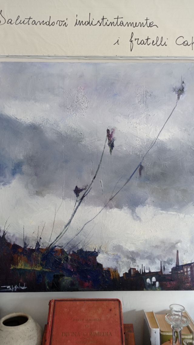 Dipinto olio su tela Pappalardo