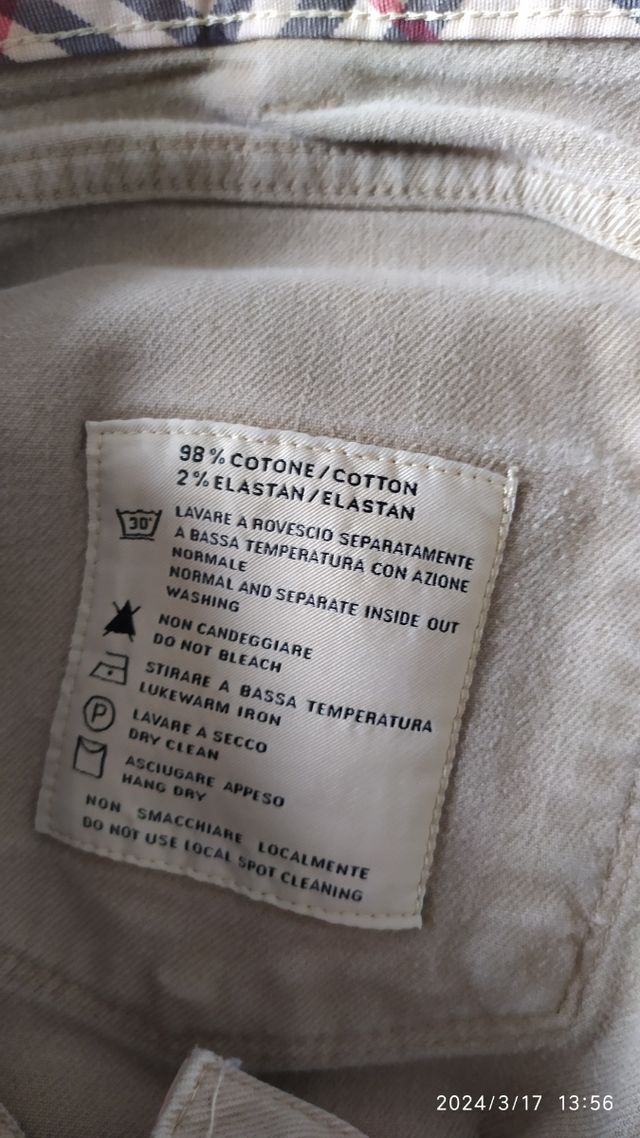 Pantalone Burberry Uomo. tg.33