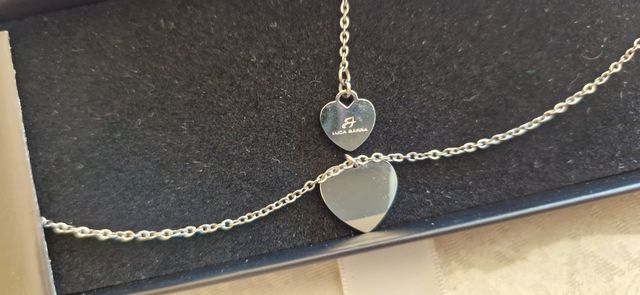 Catenina con ciondolo a cuoricino