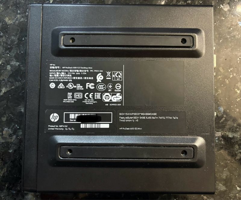 Hp prodesk 600 g2 afbeelding 4