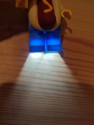 Portachiavi lego hot dogs led
